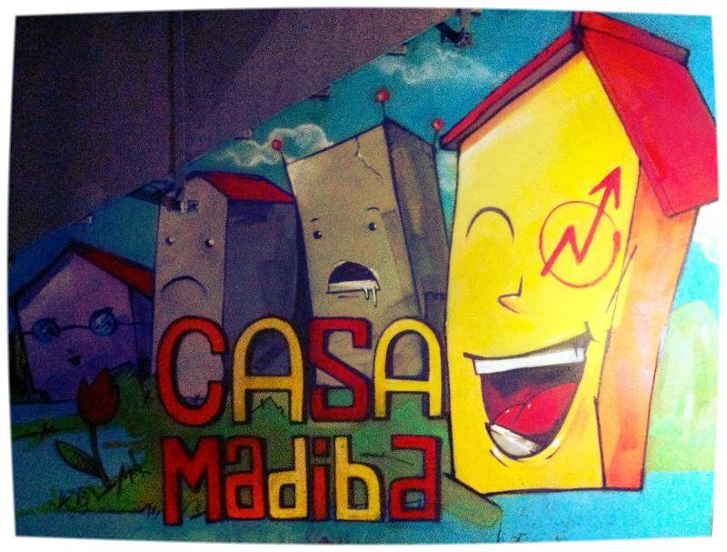 Casa Madiba Network - Murales esterno